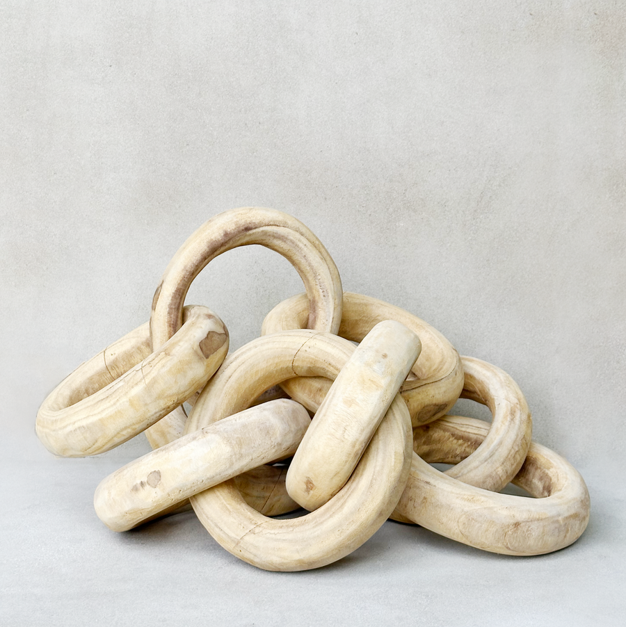10 Link Wood Chain