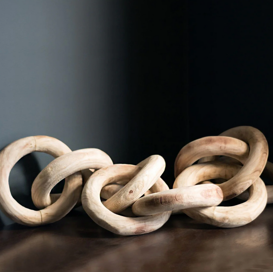 10 Link Wood Chain