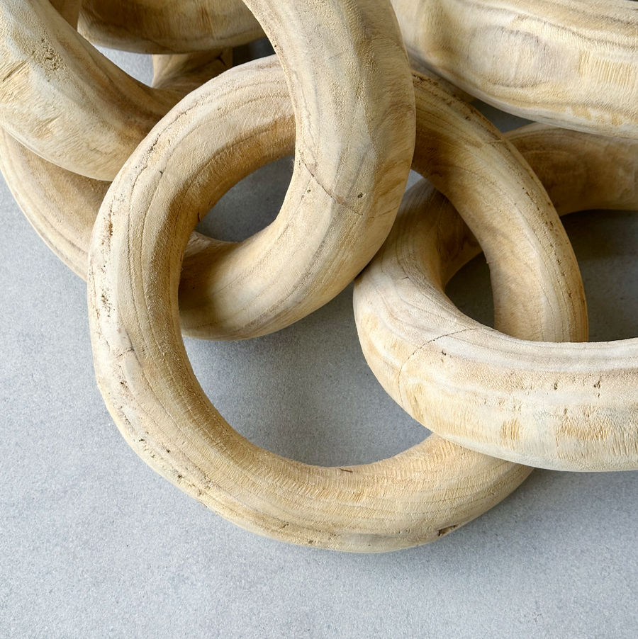 10 Link Wood Chain