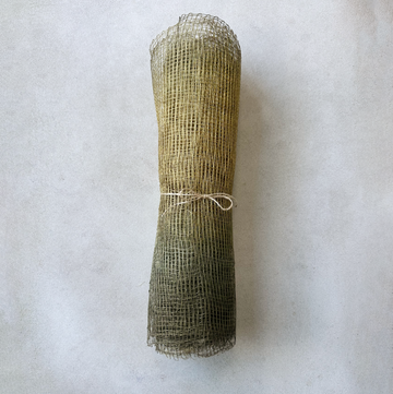 Burlap Jute Runner / Green Ombre