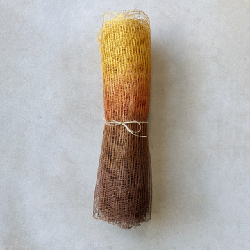 Burlap Jute Runner / Candy Corn Ombre