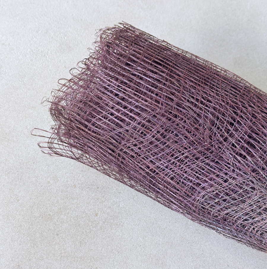 Burlap Jute Runner / Purple Ombre