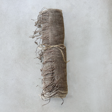 Tied End Chocolate Runner