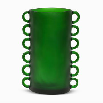 Loopy Large Vase / Emerald