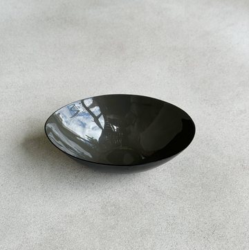 Chocolate Enamel Bowl