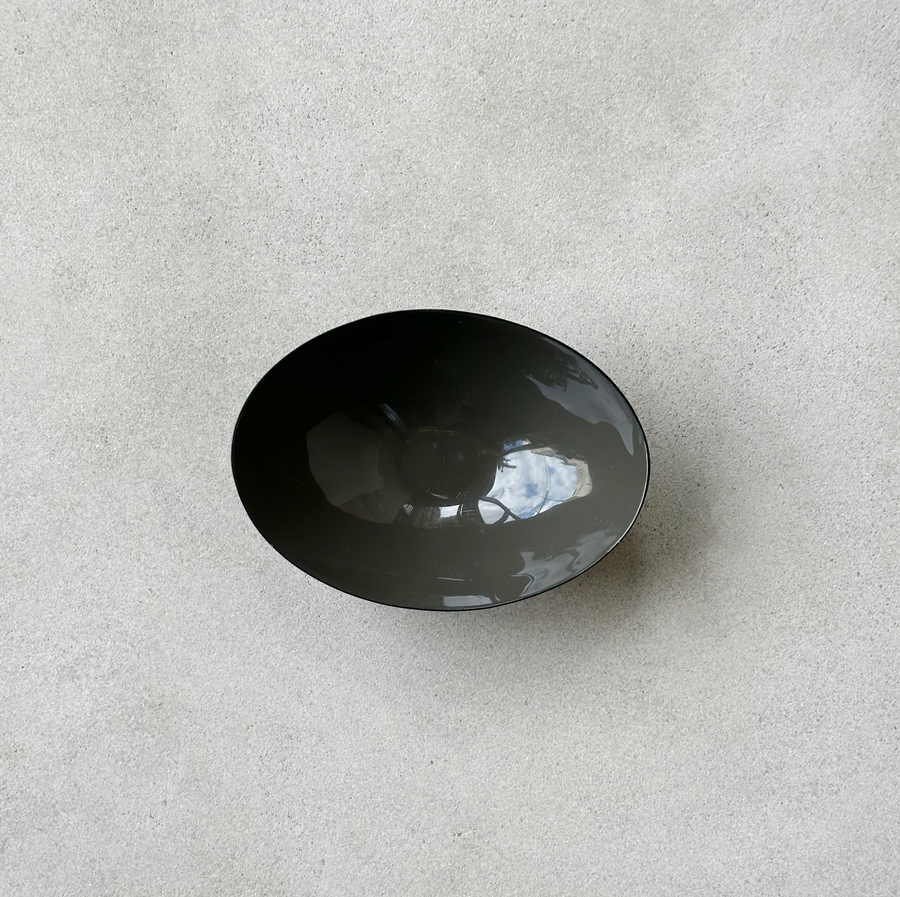 Chocolate Enamel Bowl