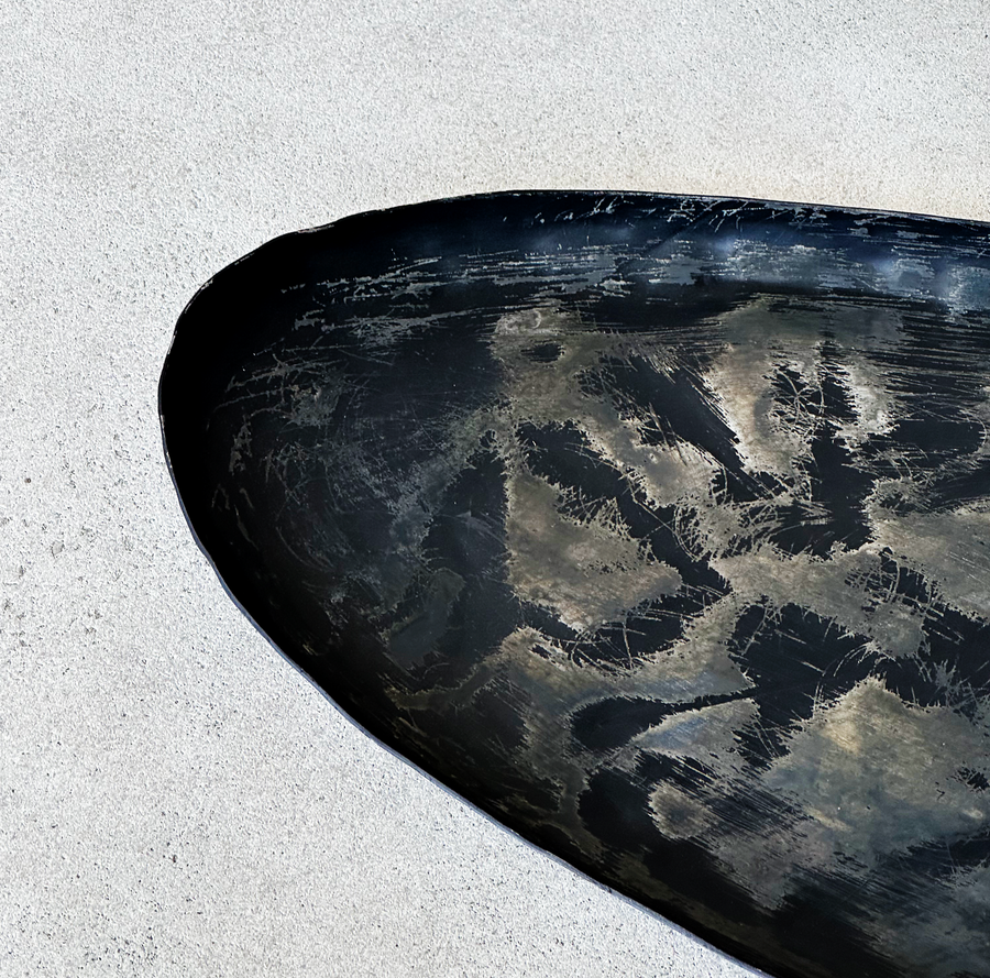 Oval Patina Tray