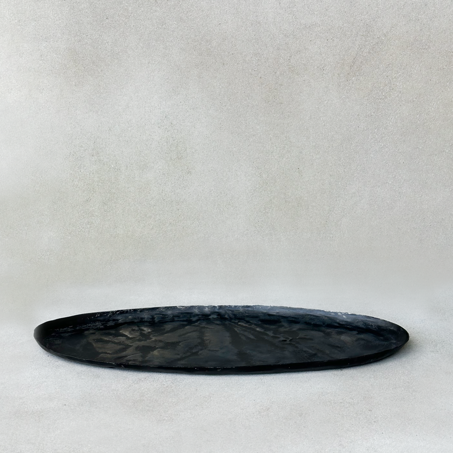 Oval Patina Tray