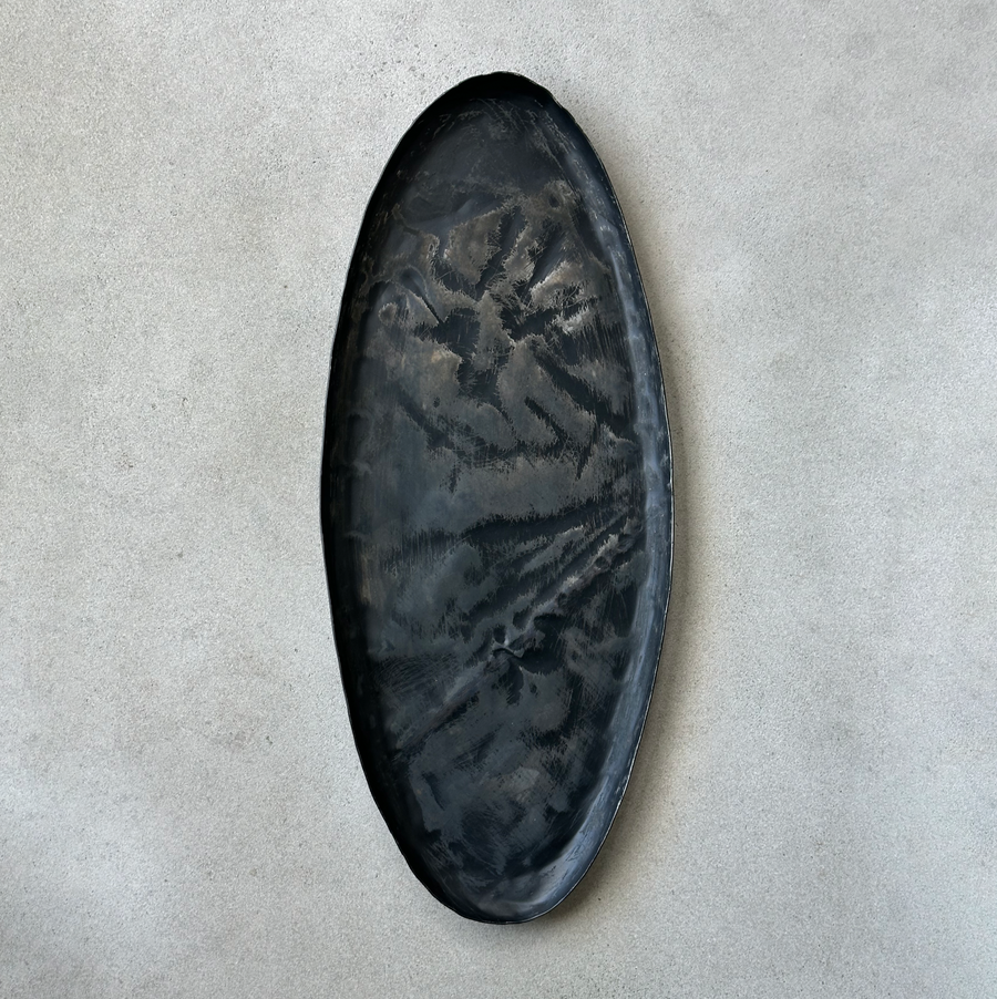 Oval Patina Tray