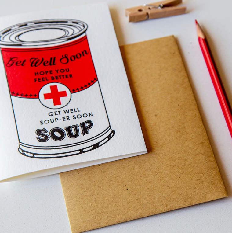Get Well Soup Card