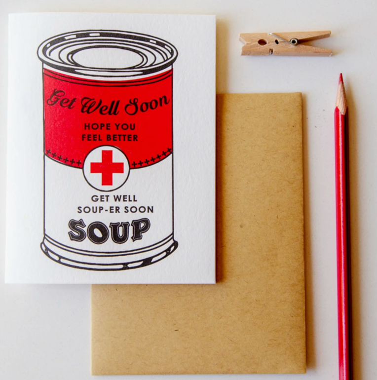 Get Well Soup Card