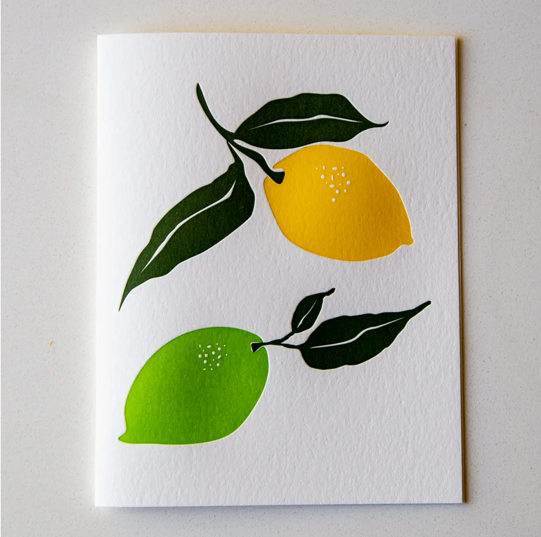 Lemon & Lime Card