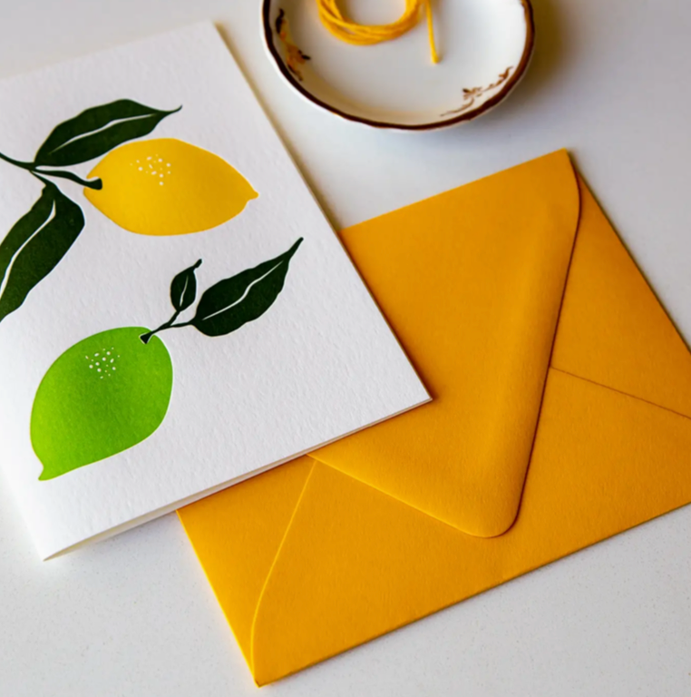 Lemon & Lime Card