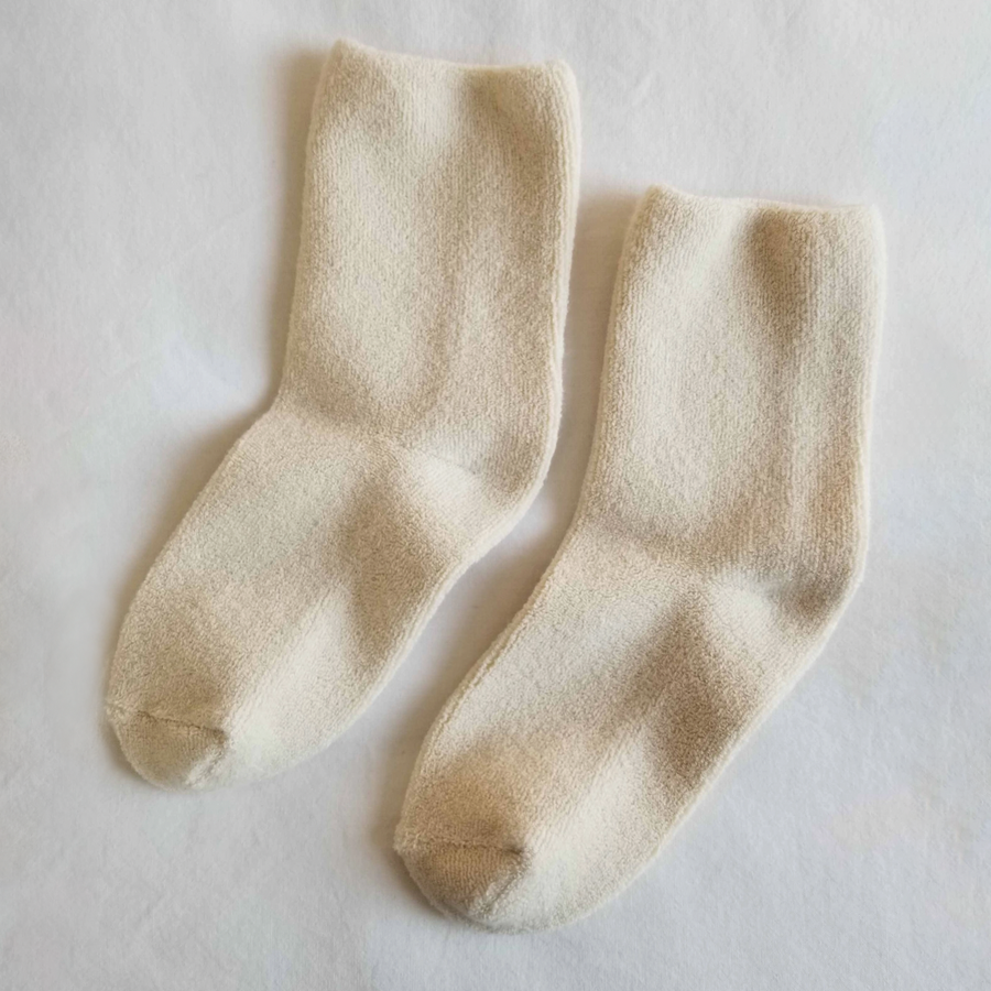 Cloud Socks / Ecru