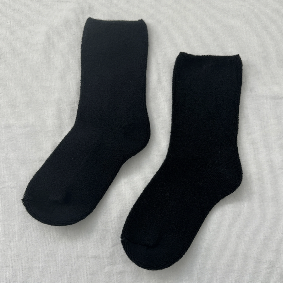 Cloud Socks / Jet Black