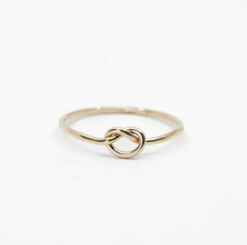 Love Knot Ring in Gold Filled