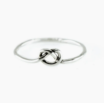 Love Knot Ring in Silver