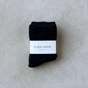Cloud Socks / Jet Black