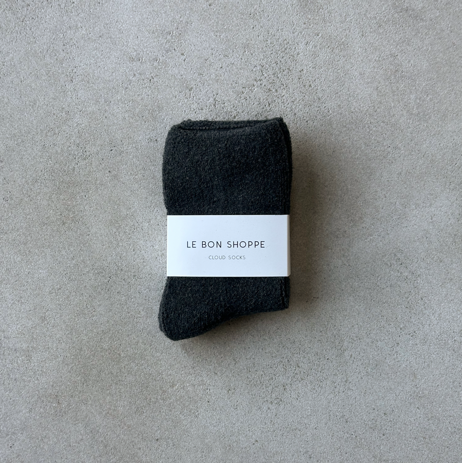 Cloud Socks / Charcoal
