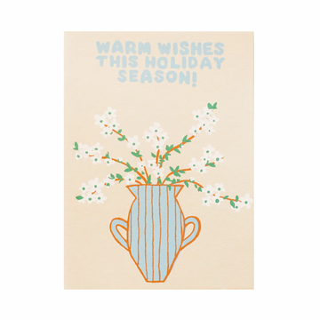 Warm Wishes Branches Greeting Card