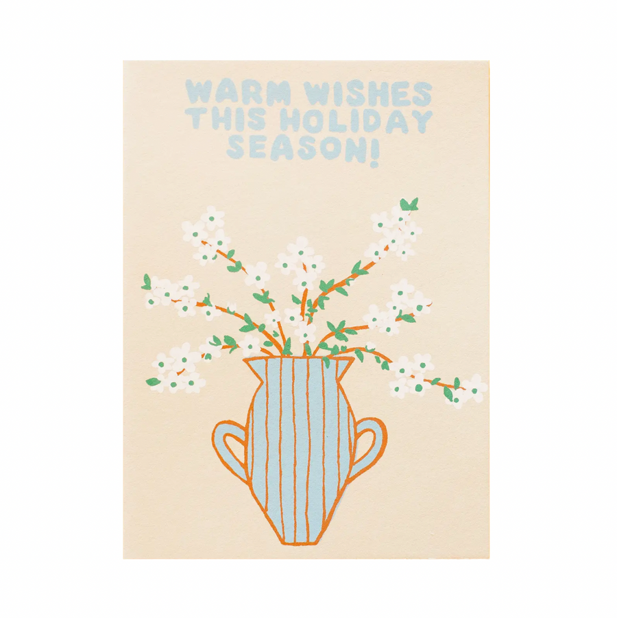 Warm Wishes Branches Greeting Card