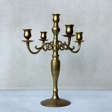 Vintage Brass Candeabra