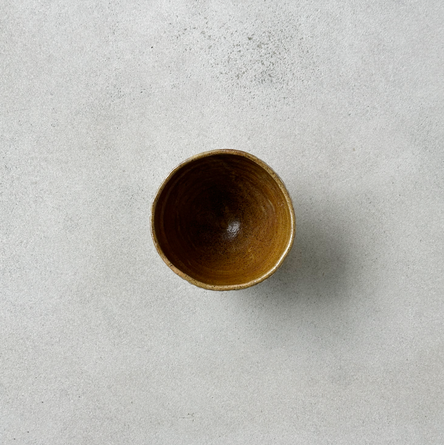 Vintage Studio Pottery Indent Bowl