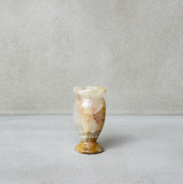 Vintage Alabaster Bud Vase