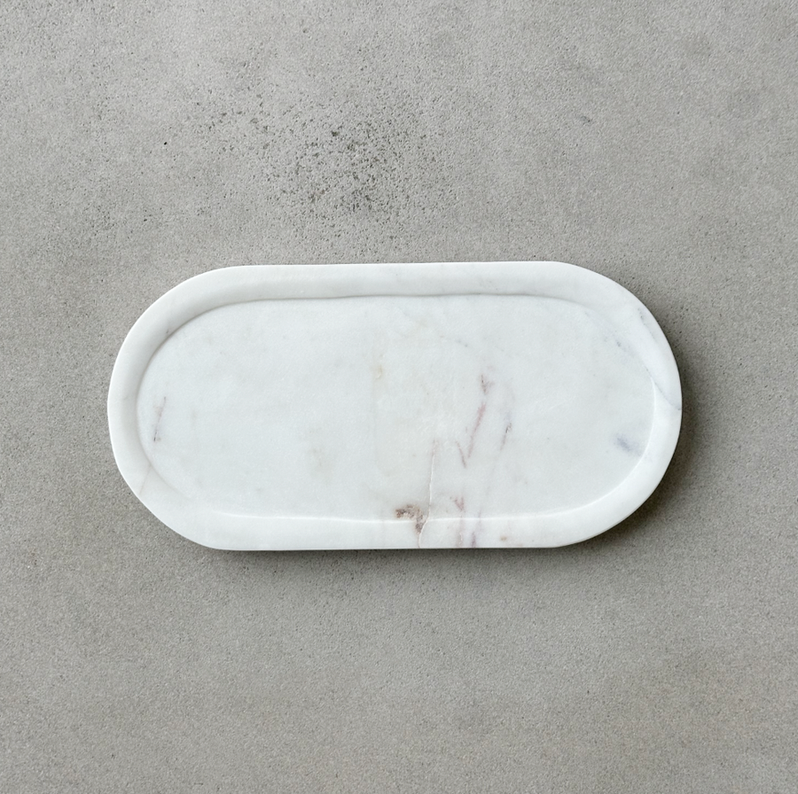 Marble Oval Tray