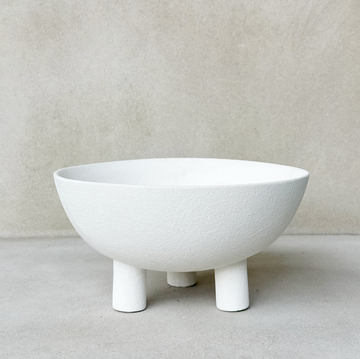 Tri-Footed Texture Bowl