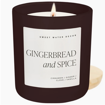 Gingerbread and Spice 15 oz Soy Candle