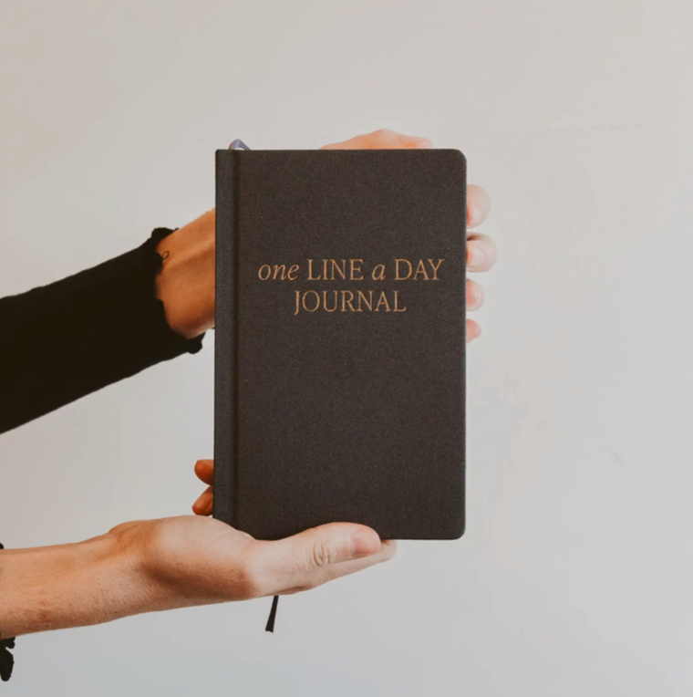 One Line A Day Fabric Journal