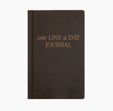 One Line A Day Fabric Journal