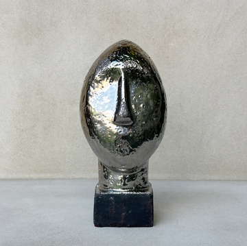 Vintage Cycladic Head Sculpture