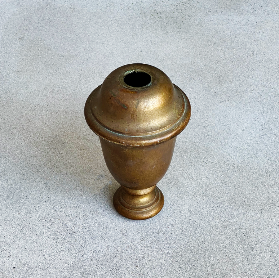 Vintage Brass Vase/Taper Holder