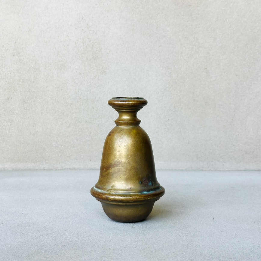 Vintage Brass Vase/Taper Holder