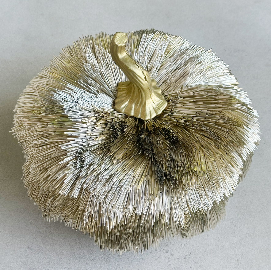Vintage Mylar Pumpkin
