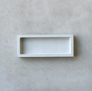 Rektangulär | Concrete Tray / Bone