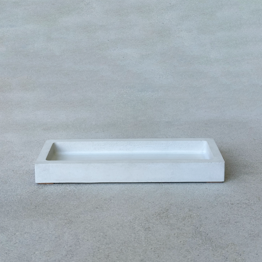 Rektangulär | Concrete Tray / Bone