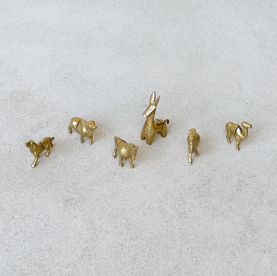 vintage brass card holders
