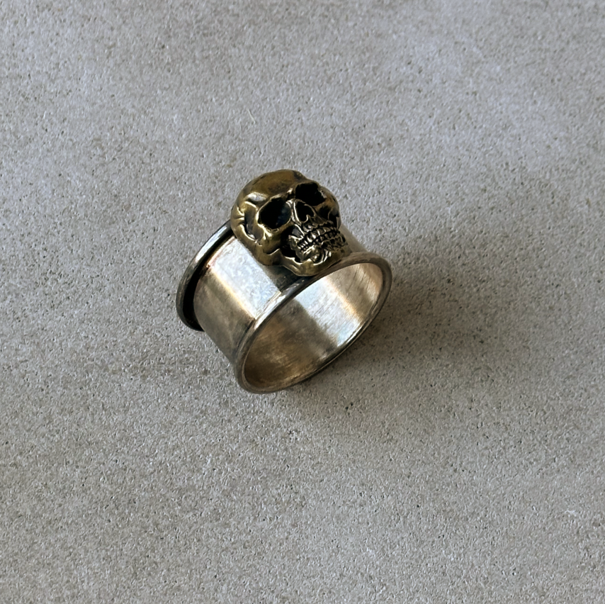Skeleton Napkin Rings / Set 4