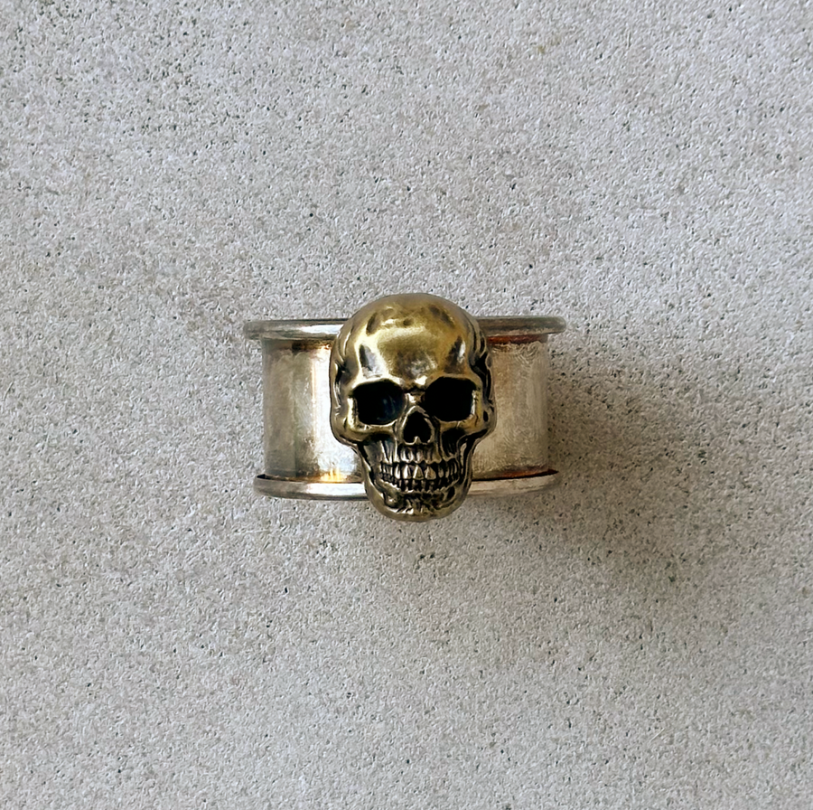 Skeleton Napkin Rings / Set 4