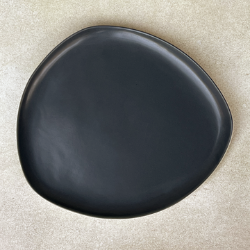Mineral Collection / Dinner Plate / Black