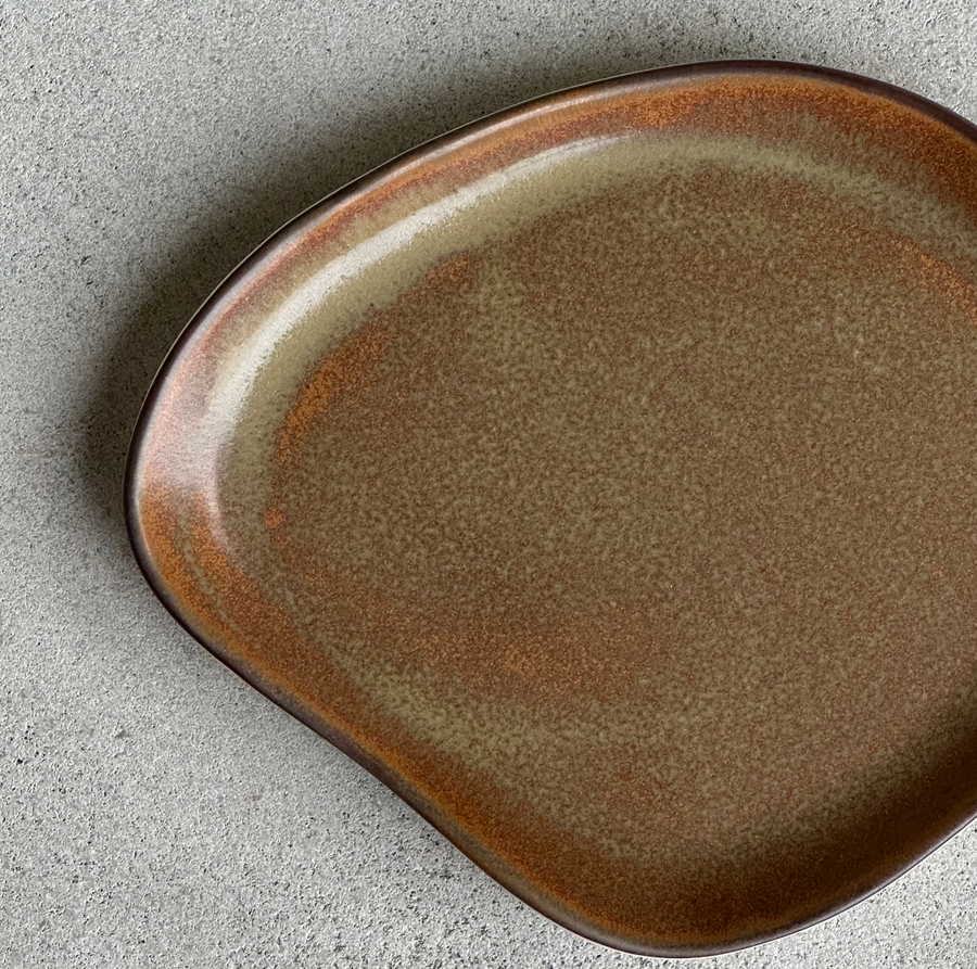 TQD Heart Plate / Ochre