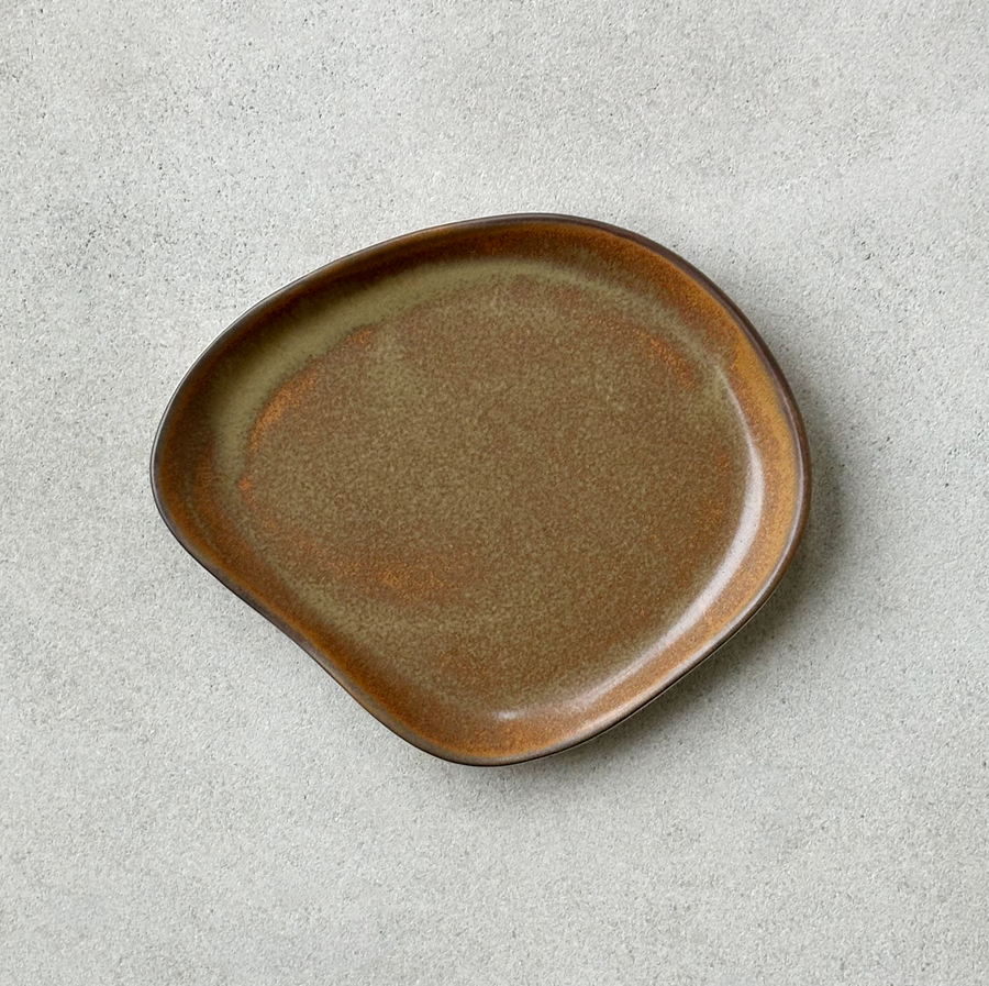 TQD Heart Plate / Ochre