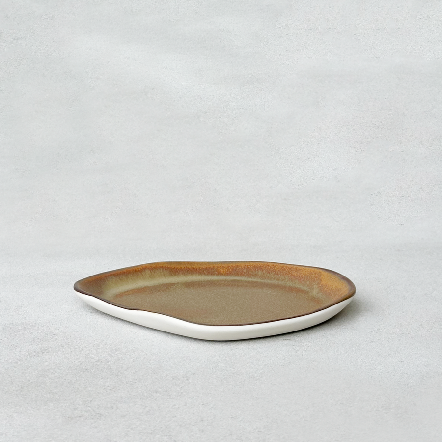 TQD Heart Plate / Ochre