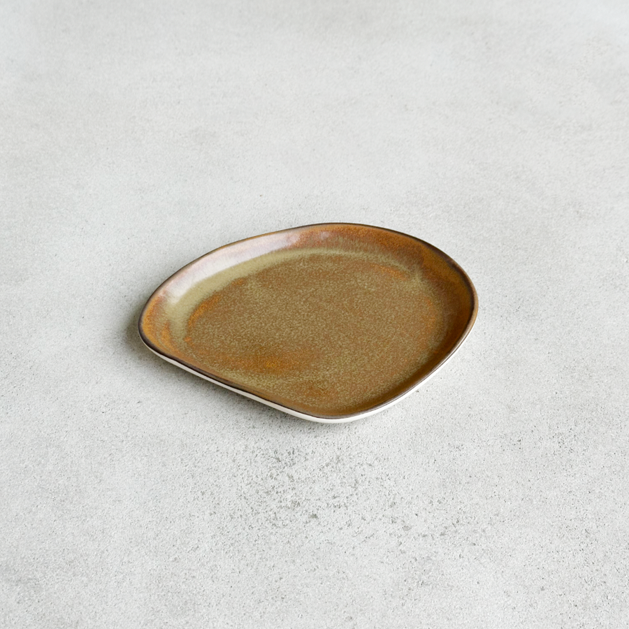 TQD Heart Plate / Ochre