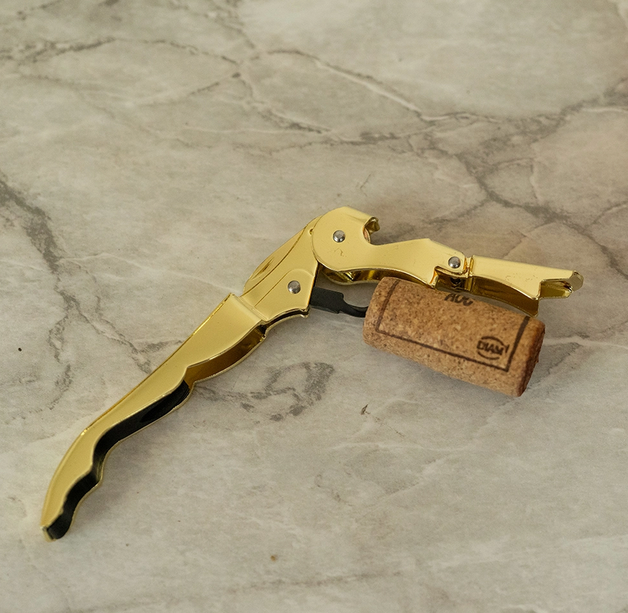 Gold Handle Wine Opener