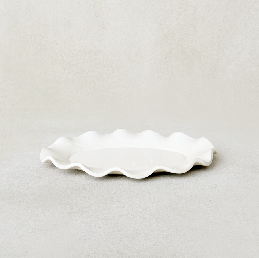Ruffle Edge Platter