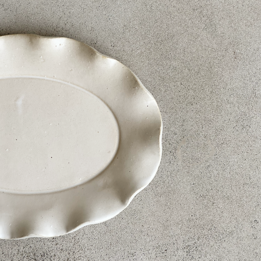 Ruffle Edge Platter
